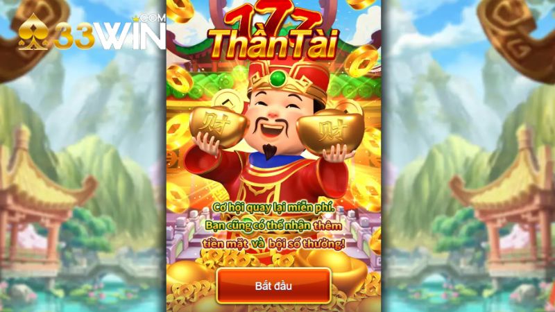 Game nổ hũ Thần Tài 777 tại nhà cái 33WIN