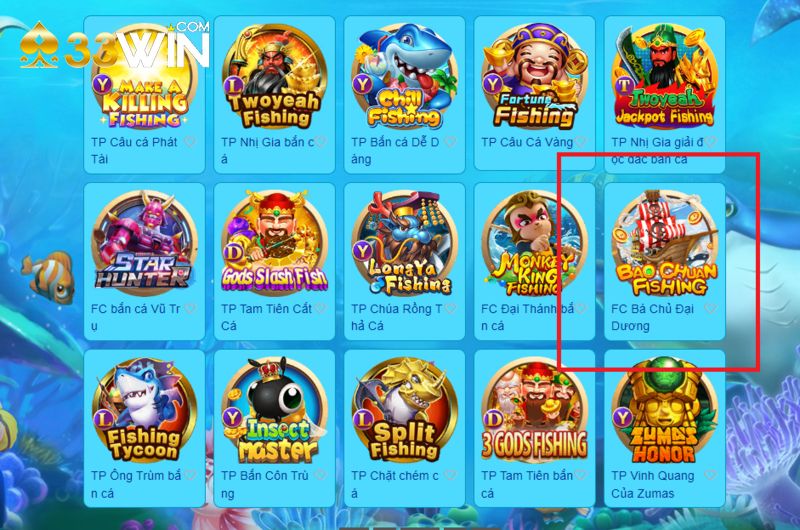 Chọn tham gia game tại 33Win ngay hôm nay